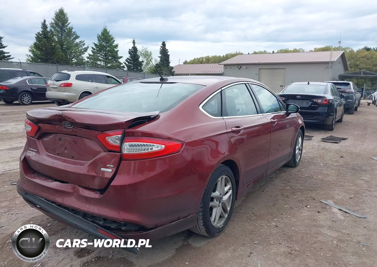 2014 Ford Fusion Se VIN:3FA6P0HD5ER192509 - 4