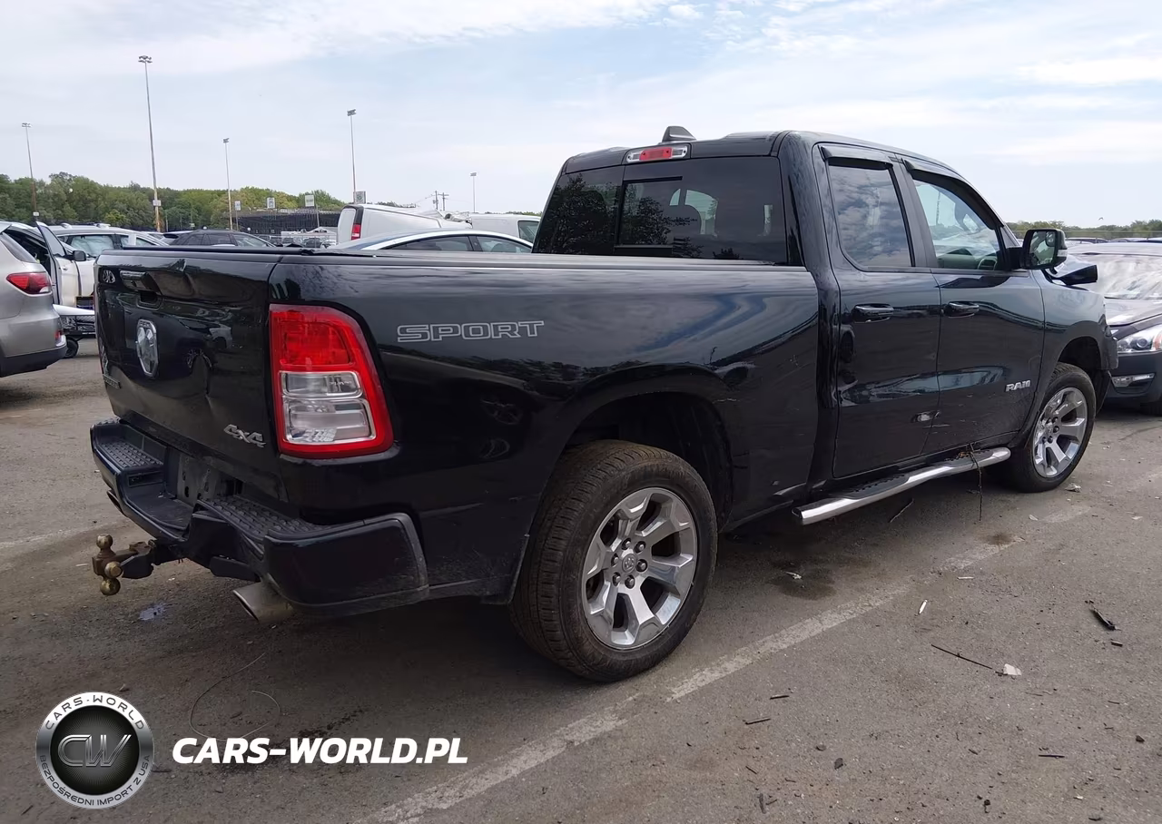 2021 Ram 1500 Big Horn 4X4 6'4 Box VIN:1C6SRFBT8MN688645 - 4