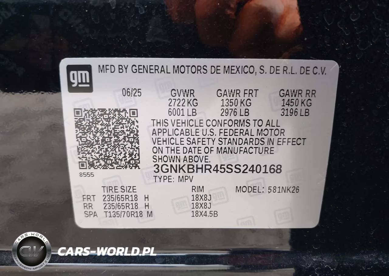 2025 Chevrolet Blazer Awd 2Lt VIN:3GNKBHR45SS240168 - 9