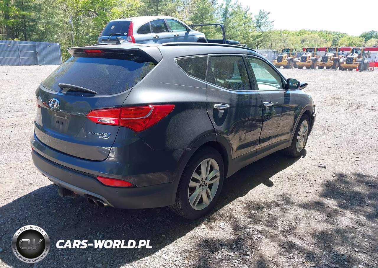 2015 Hyundai Santa Fe Sport 2.0L Turbo VIN:5XYZW4LA5FG262746 - 4