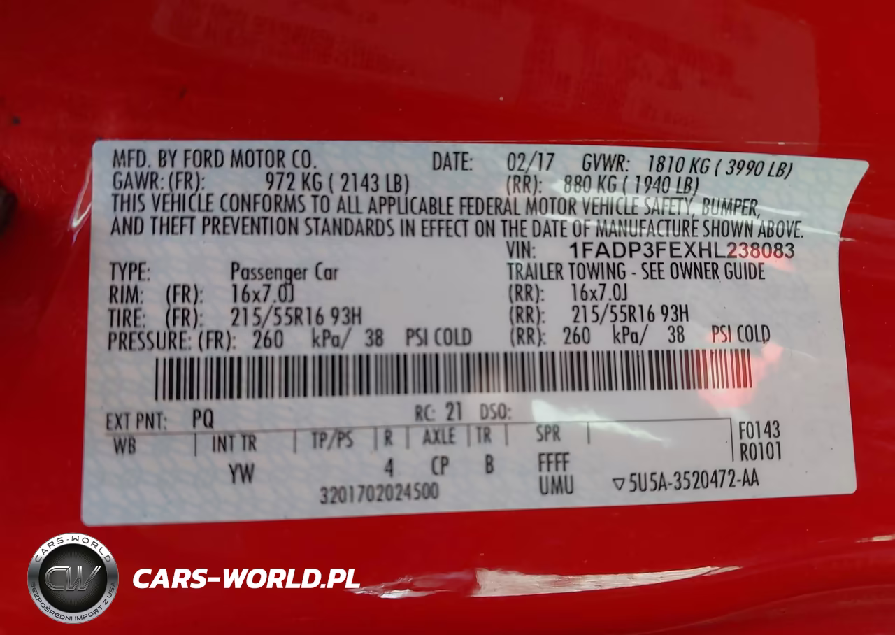 2017 Ford Focus Se VIN:1FADP3FEXHL238083 - 9