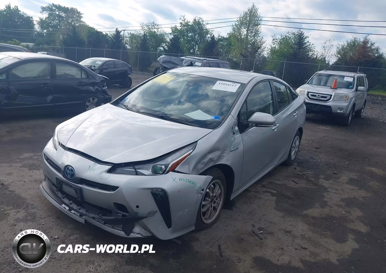 2019 Toyota Prius Le VIN:JTDKARFU4K3095166 - 2