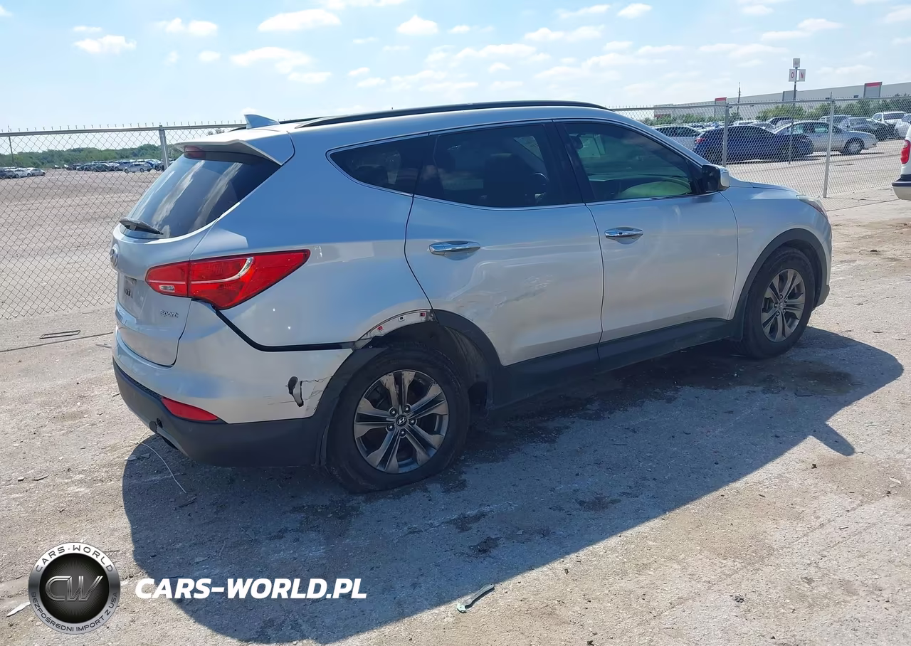 2014 Hyundai Santa Fe Sport 2.4L VIN:5XYZU3LB7EG186194 - 4
