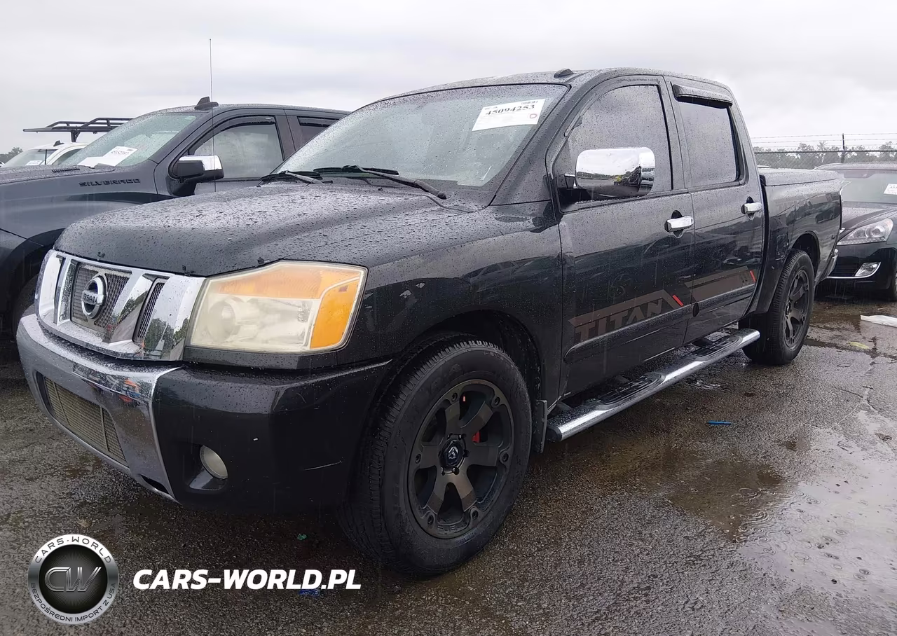 2008 Nissan Titan Se VIN:1N6BA07DX8N358569 - 2