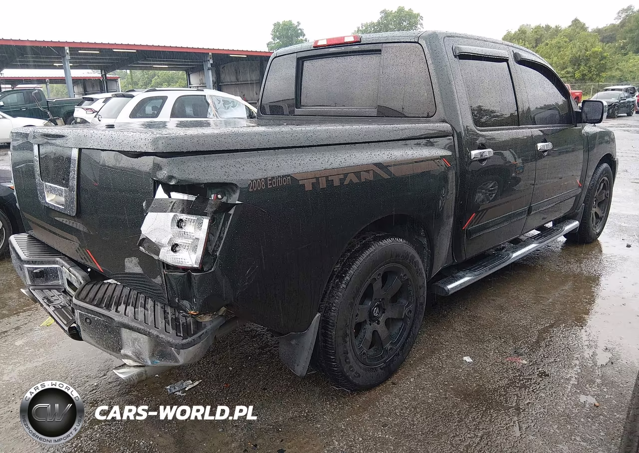 2008 Nissan Titan Se VIN:1N6BA07DX8N358569 - 4