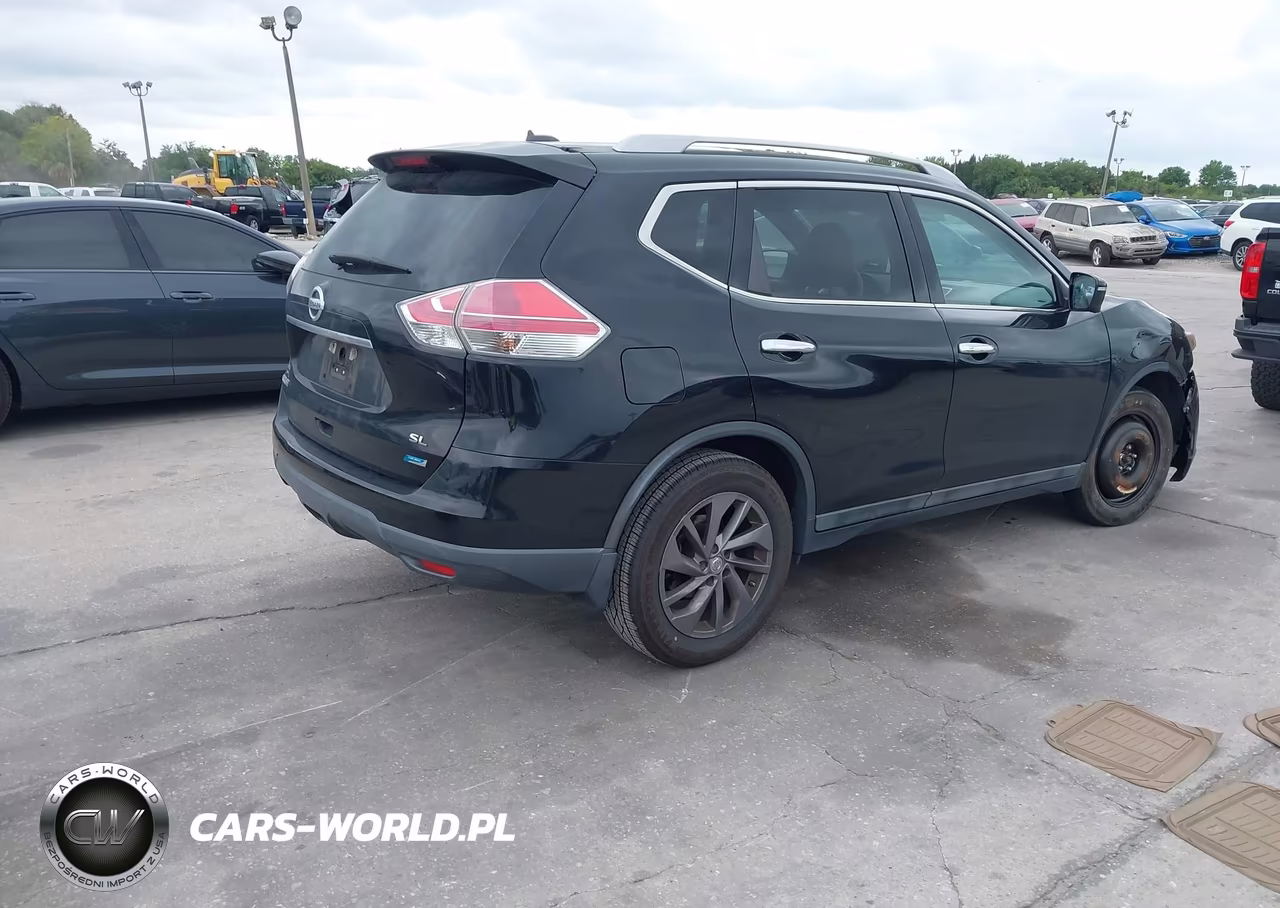 2014 Nissan Rogue Sl VIN:5N1AT2MT5EC808454 - 4