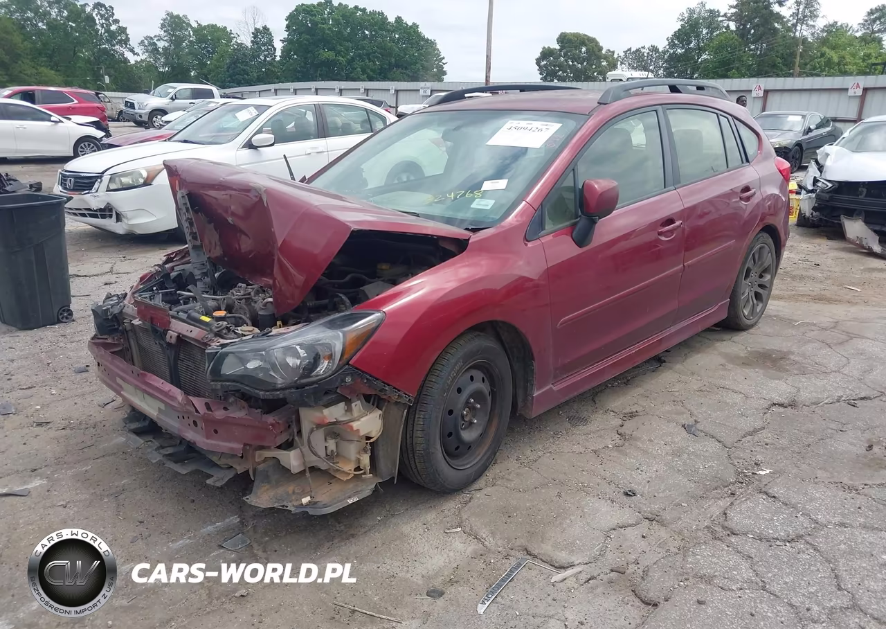 2014 Subaru Impreza 2.0I Sport Limited VIN:JF1GPAR66E8324768 - 2