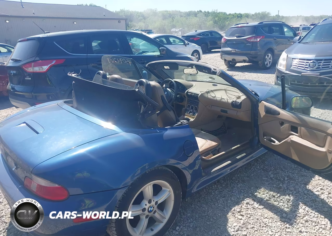 2001 BMW Z3 2.5I VIN:WBACN33401LM00443 - 12