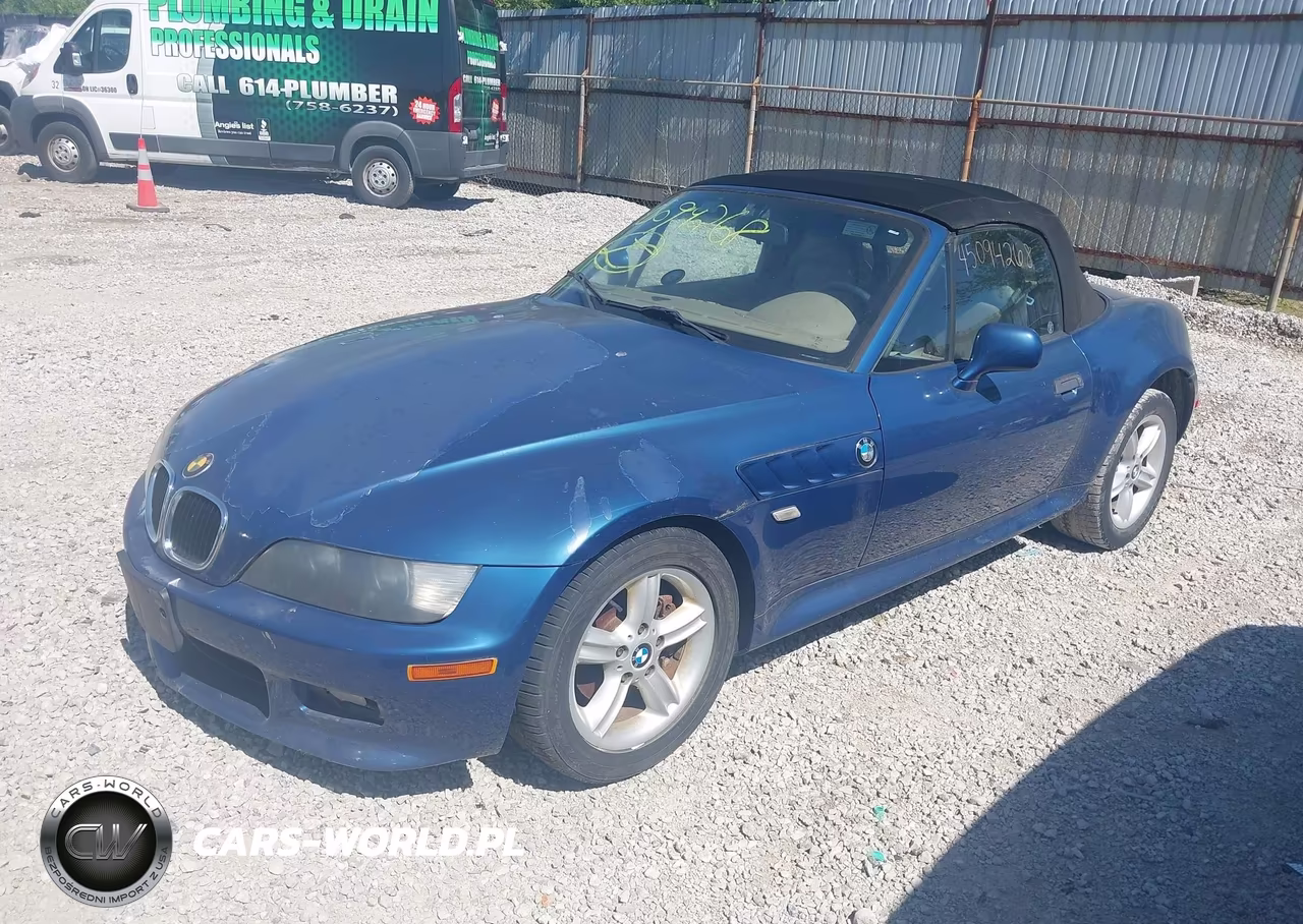 2001 BMW Z3 2.5I VIN:WBACN33401LM00443 - 2
