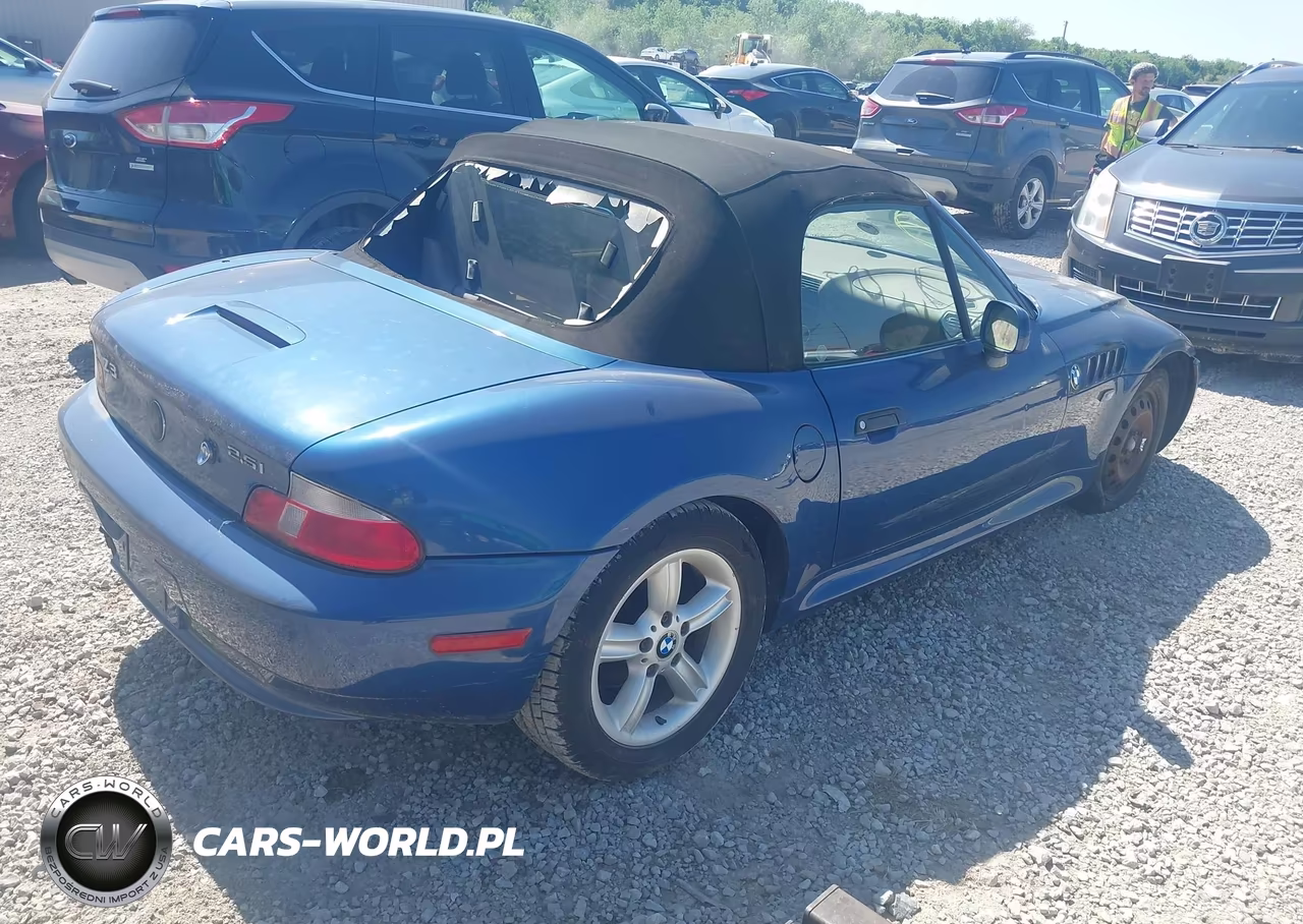 2001 BMW Z3 2.5I VIN:WBACN33401LM00443 - 4