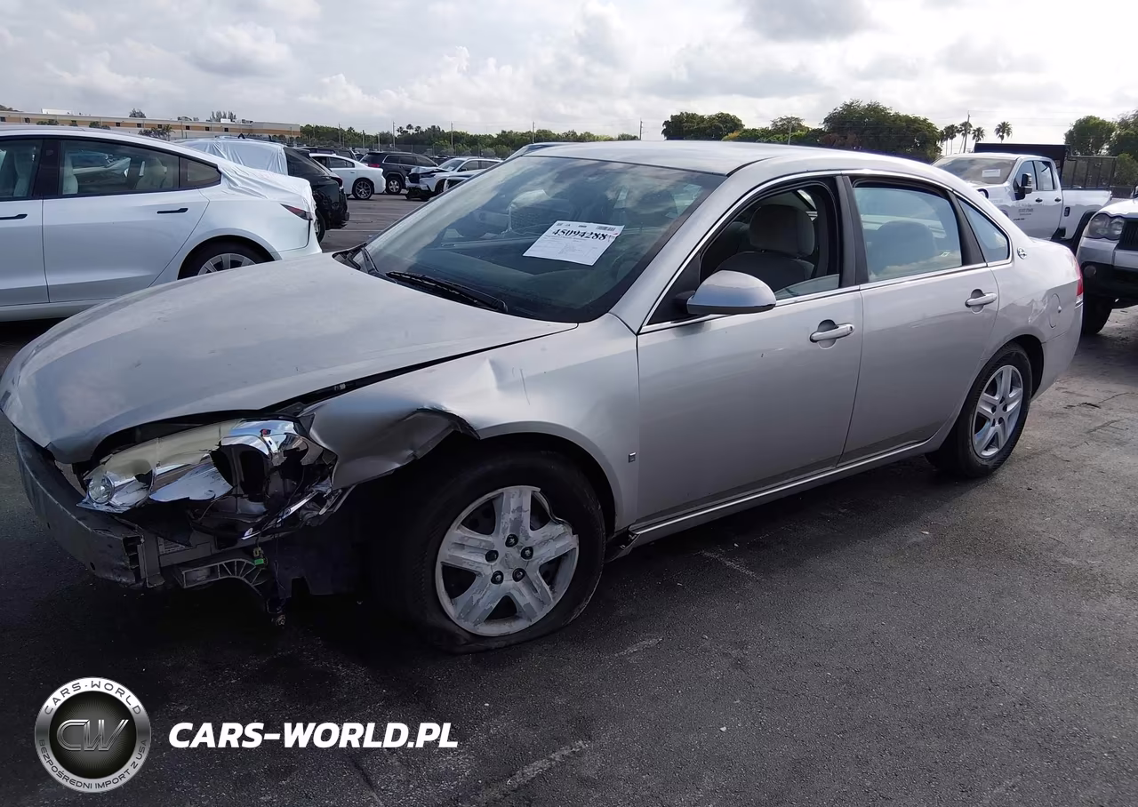2008 Chevrolet Impala Ls VIN:2G1WB58KX81260194 - 2
