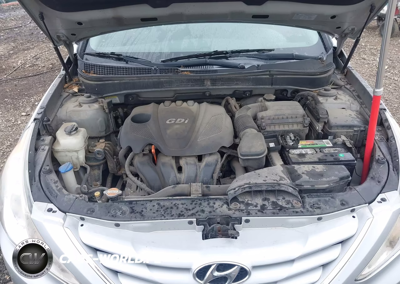 2012 Hyundai Sonata Gls VIN:5NPEB4AC4CH425602 - 10