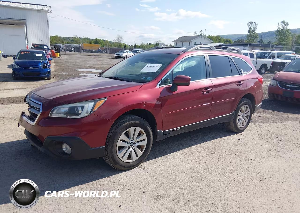 2017 Subaru Outback 2.5I Premium VIN:4S4BSACC2H3243328 - 2