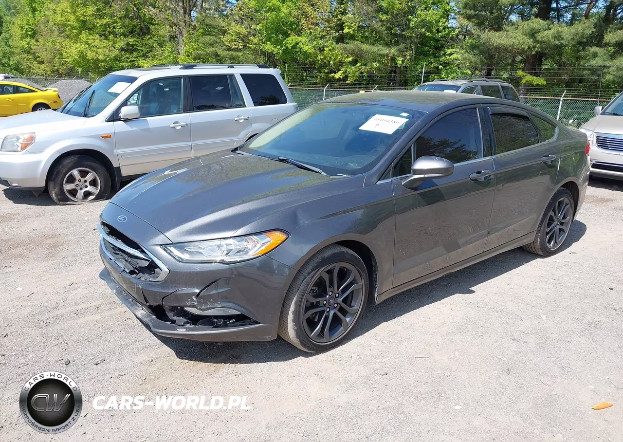 2018 Ford Fusion S VIN:3FA6P0G76JR228598 - 2