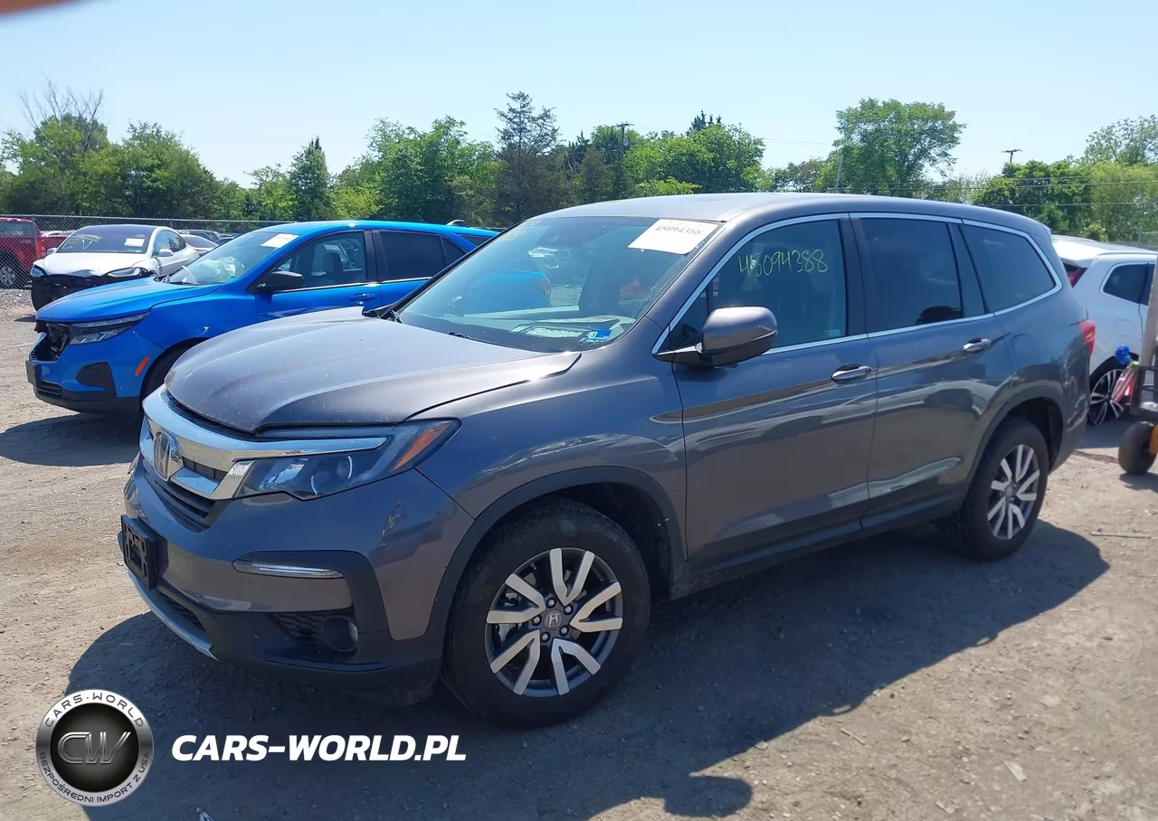 2022 Honda Pilot Awd Ex-L VIN:5FNYF6H54NB023178 - 2