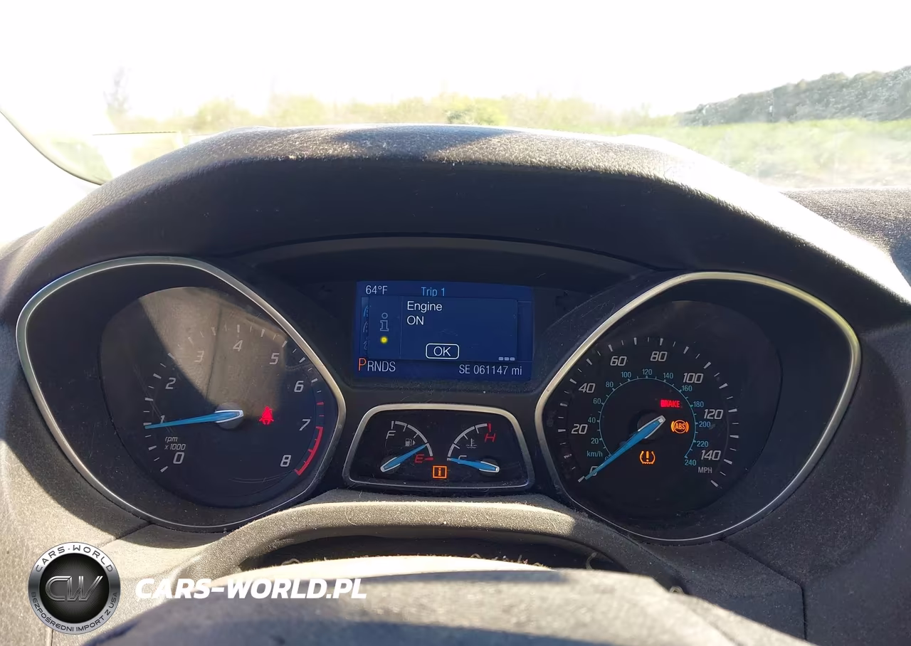 2014 Ford Focus Se VIN:1FADP3F23EL172123 - 7