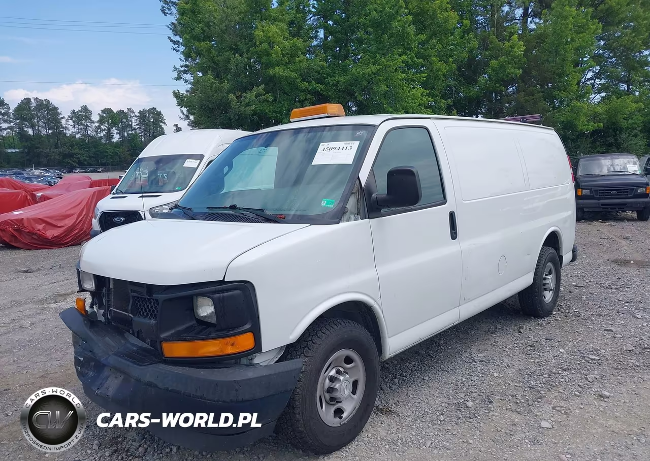 2017 Chevrolet Express 2500 Work Van VIN:1GCWGAFF2H1139074 - 2