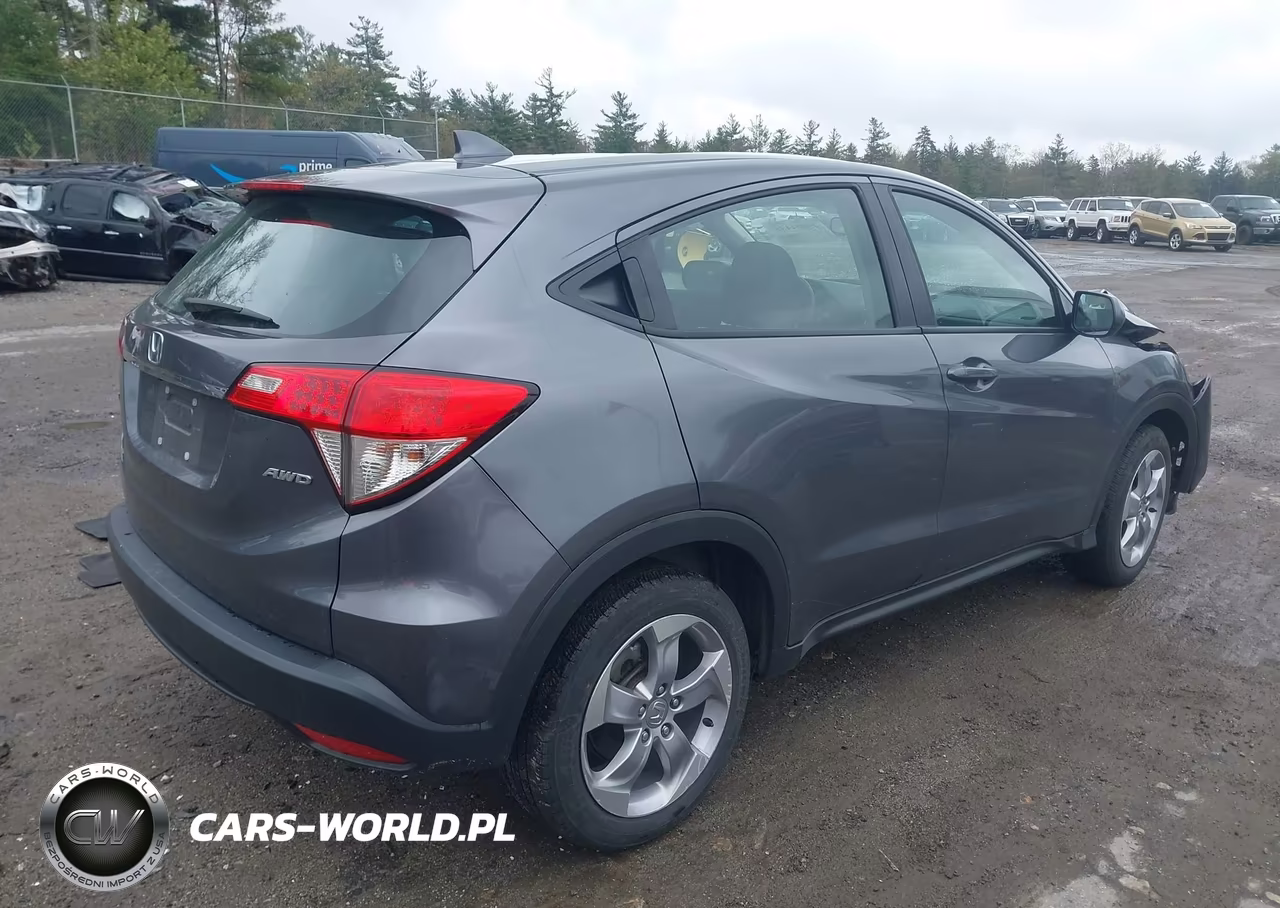 2022 Honda Hr-V Awd Lx VIN:3CZRU6H35NM711219 - 4