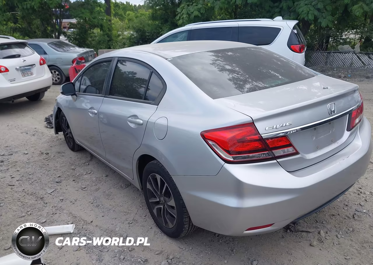 2013 Honda Civic Ex-L VIN:19XFB2F98DE021147 - 3