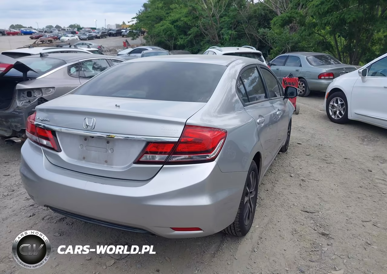 2013 Honda Civic Ex-L VIN:19XFB2F98DE021147 - 4
