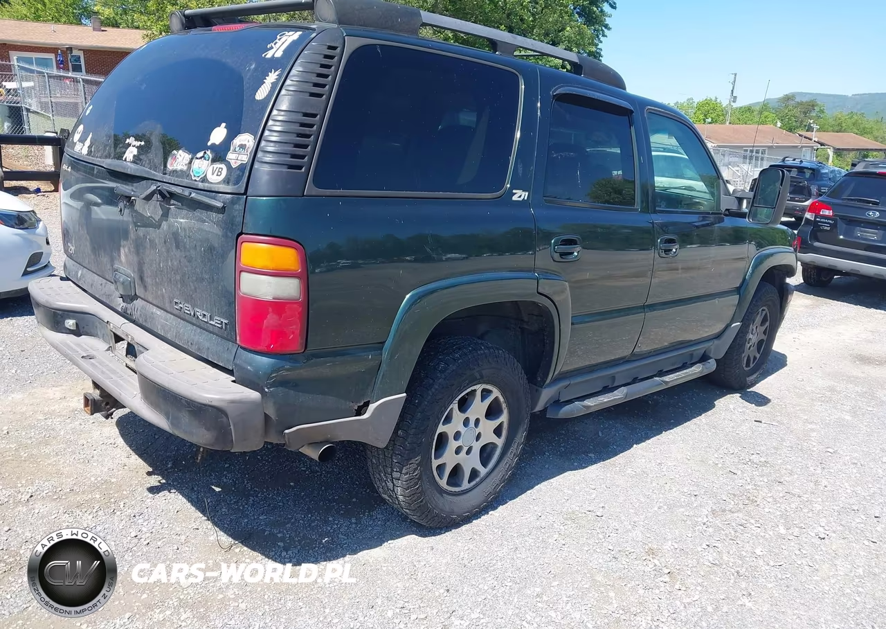 2001 Chevrolet Tahoe Ls VIN:1GNEK13T41R191177 - 4