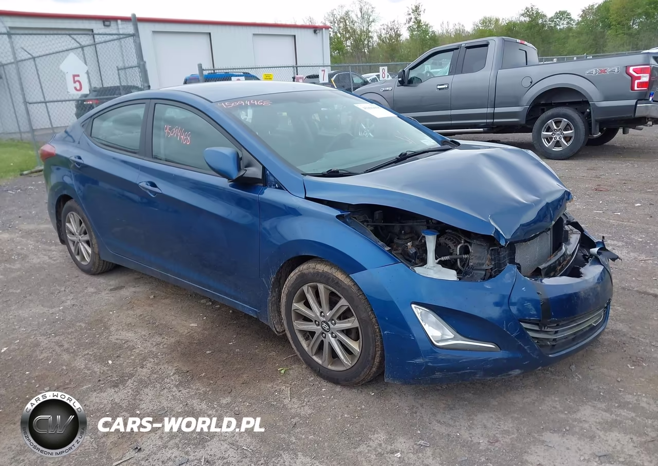 Główne zdjęcie 2016 Hyundai Elantra Se