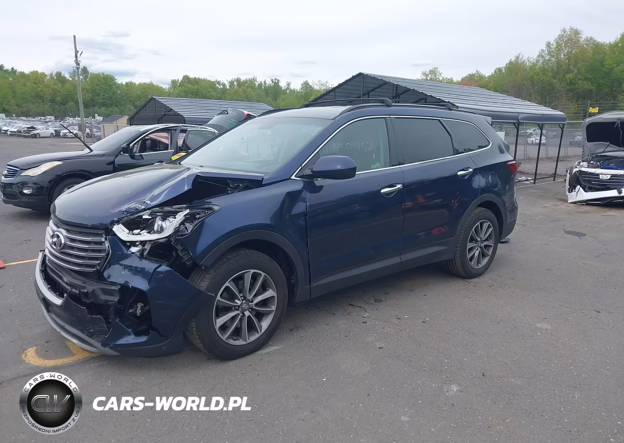 2017 Hyundai Santa Fe Se VIN:KM8SMDHF2HU215411 - 2
