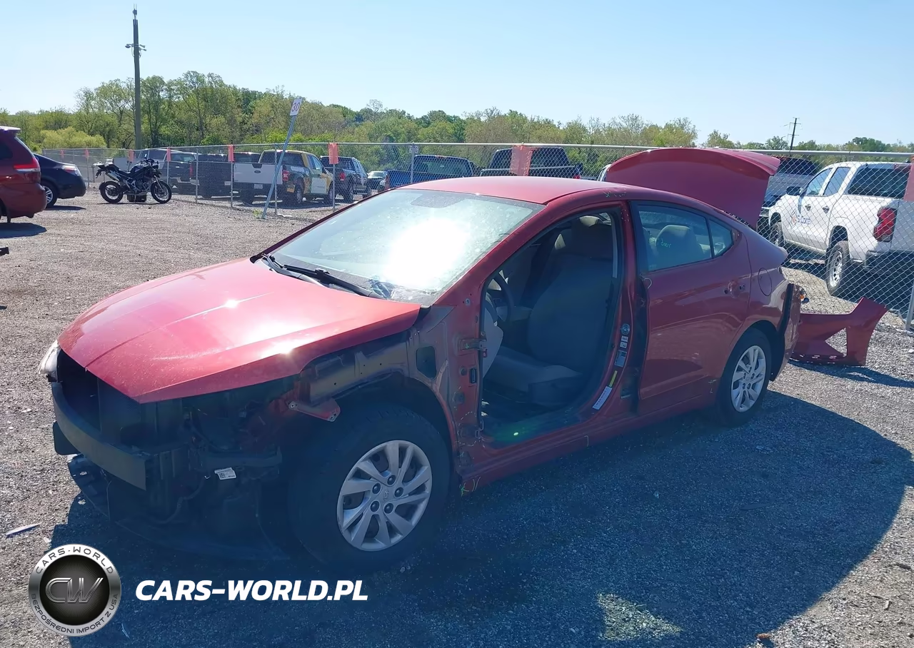 2019 Hyundai Elantra Se VIN:5NPD74LF3KH433662 - 2