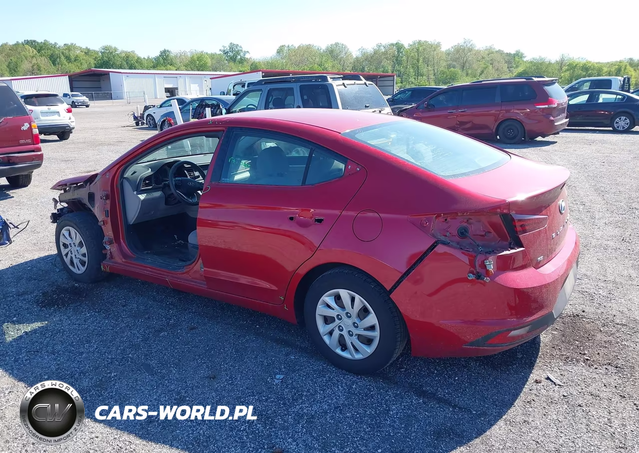 2019 Hyundai Elantra Se VIN:5NPD74LF3KH433662 - 3