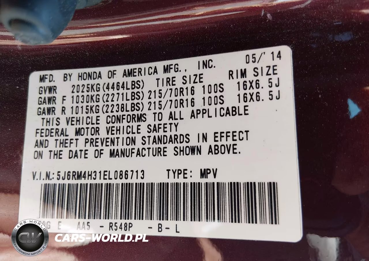 2014 Honda Cr-V Lx VIN:5J6RM4H31EL086713 - 9