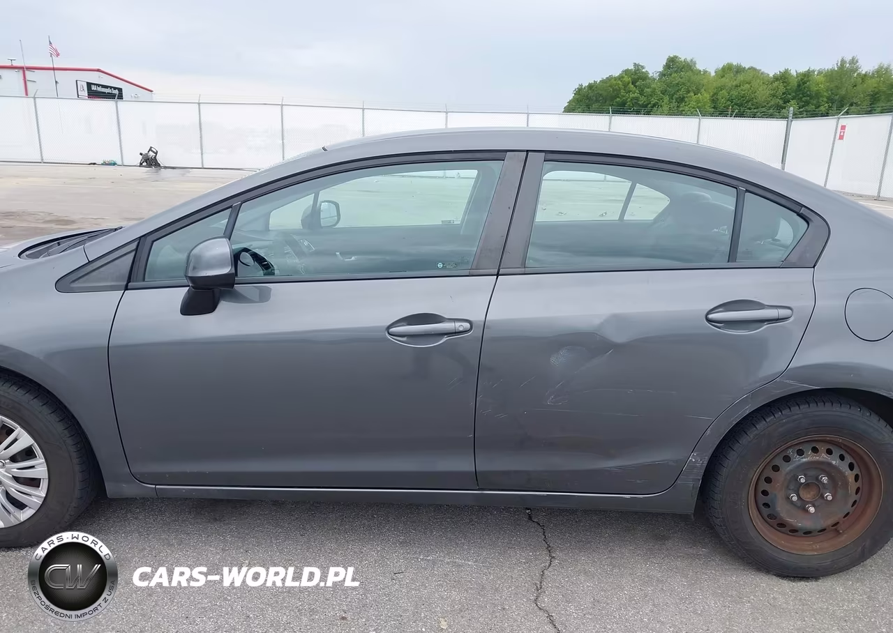 2013 Honda Civic Lx VIN:2HGFB2F57DH523263 - 14