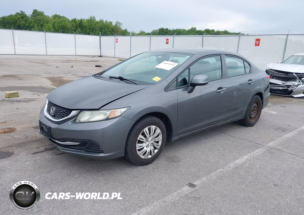 2013 Honda Civic Lx VIN:2HGFB2F57DH523263 - 2