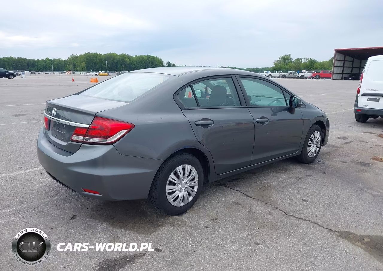 2013 Honda Civic Lx VIN:2HGFB2F57DH523263 - 4