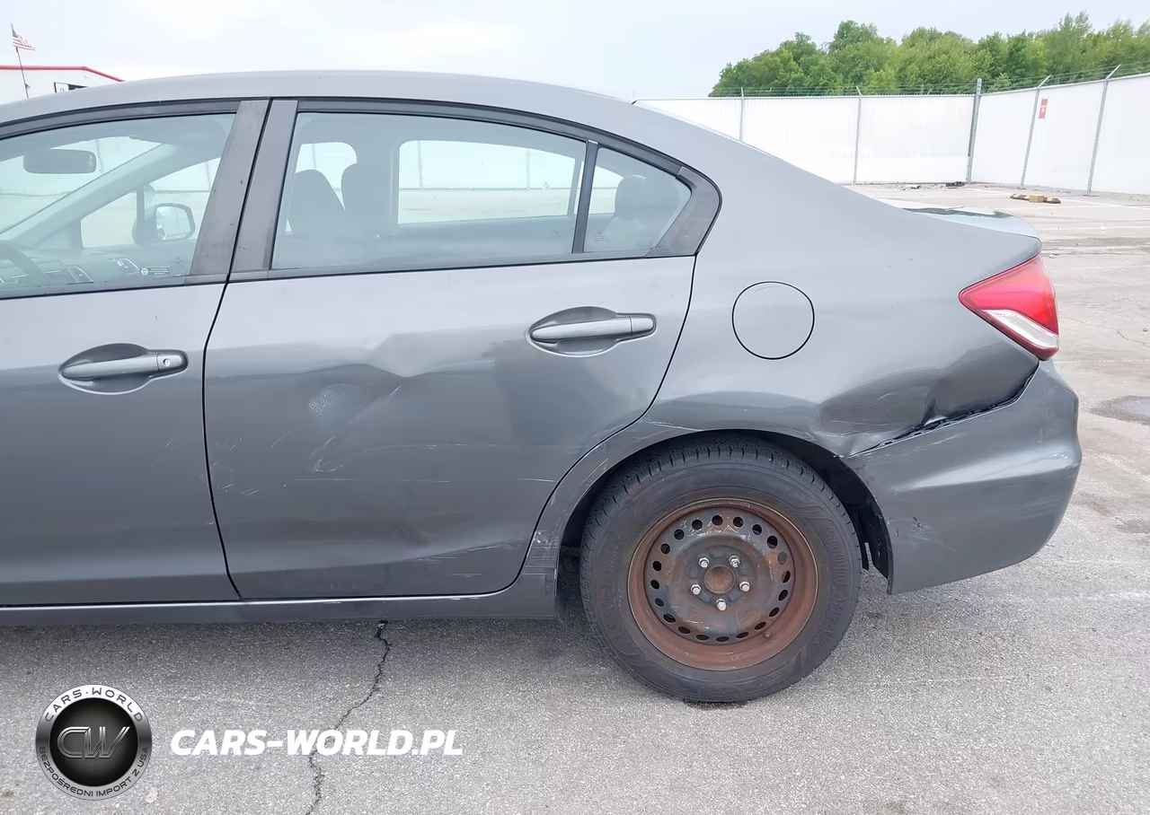 2013 Honda Civic Lx VIN:2HGFB2F57DH523263 - 6