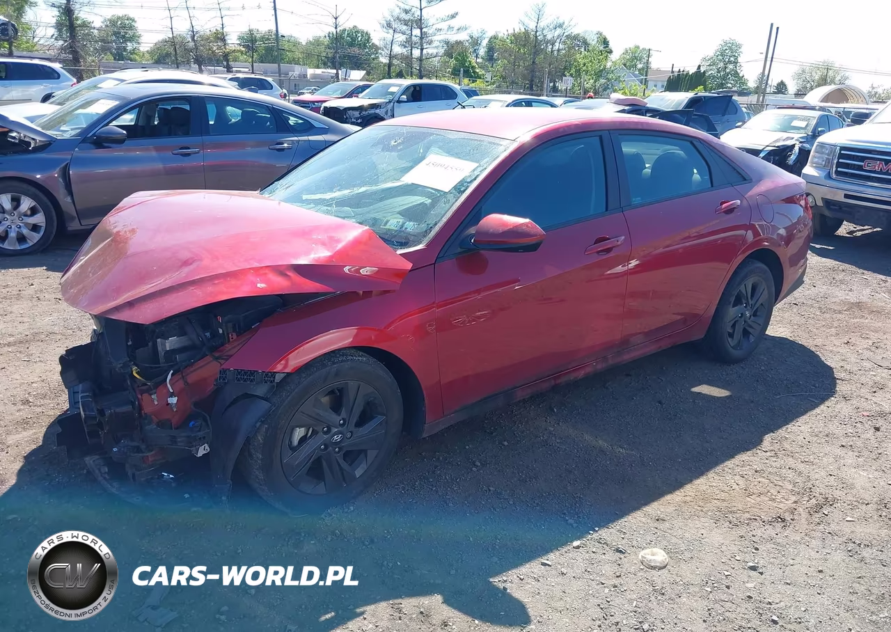 2023 Hyundai Elantra Sel VIN:KMHLM4AG8PU567978 - 2