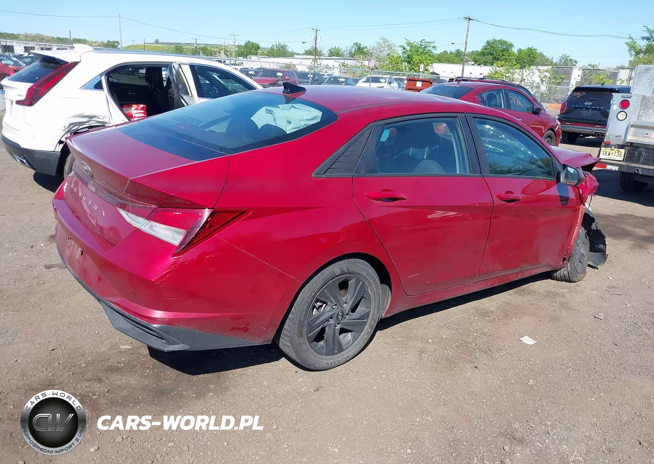 2023 Hyundai Elantra Sel VIN:KMHLM4AG8PU567978 - 4
