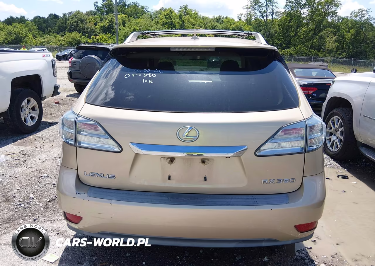 2010 Lexus Rx 350 VIN:2T2BK1BA6AC047390 - 16