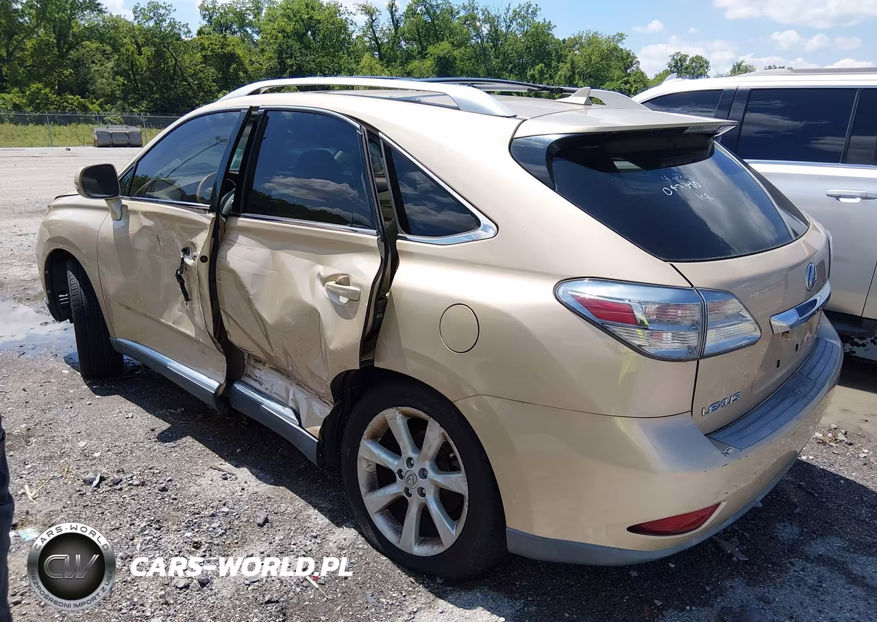 2010 Lexus Rx 350 VIN:2T2BK1BA6AC047390 - 3