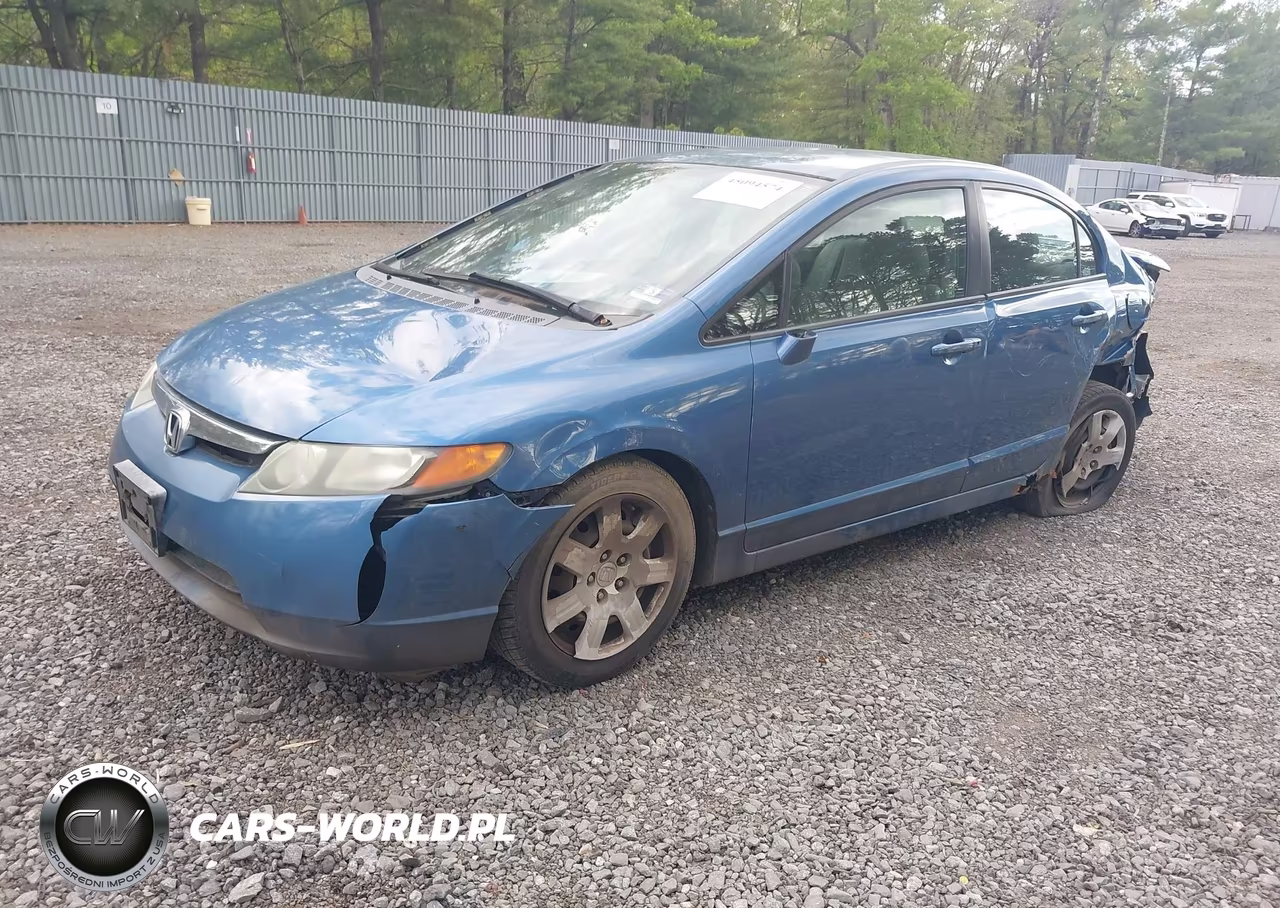 2007 Honda Civic Lx VIN:1HGFA165X7L098271 - 2