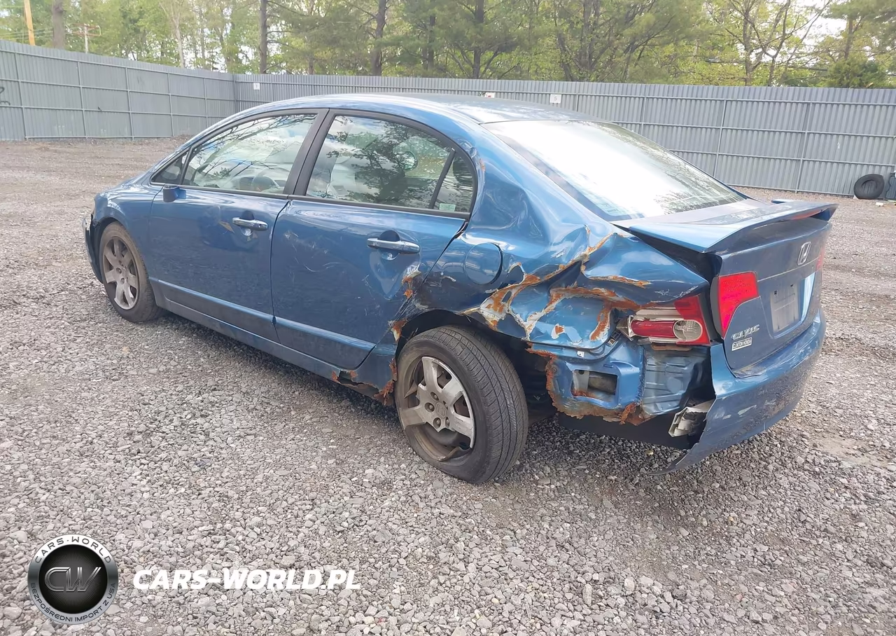 2007 Honda Civic Lx VIN:1HGFA165X7L098271 - 3