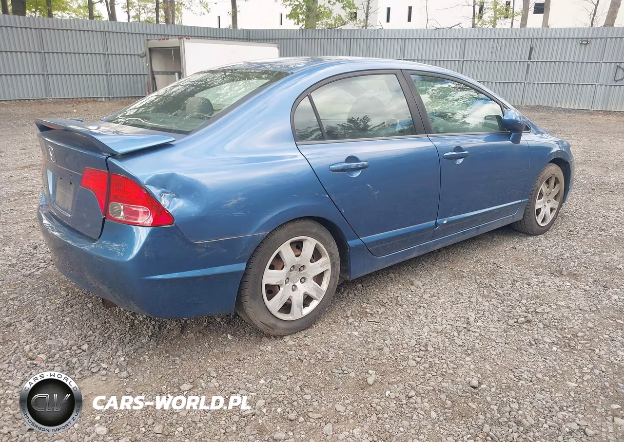 2007 Honda Civic Lx VIN:1HGFA165X7L098271 - 4