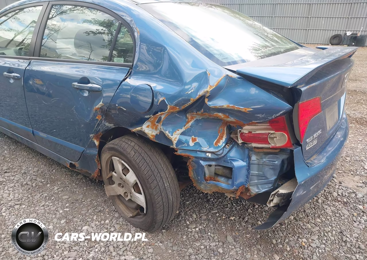 2007 Honda Civic Lx VIN:1HGFA165X7L098271 - 6