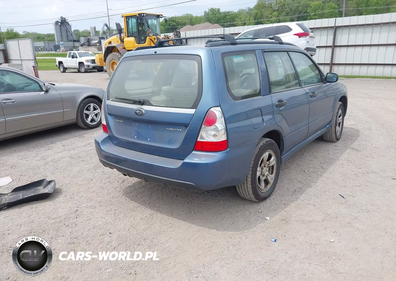 2007 Subaru Forester 2.5X VIN:JF1SG636X7H744472 - 4