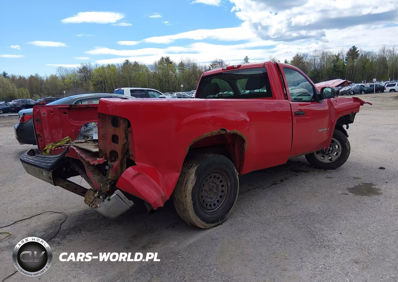 2007 GMC Sierra 1500 Work Truck VIN:1GTEC14X97Z636254 - 4