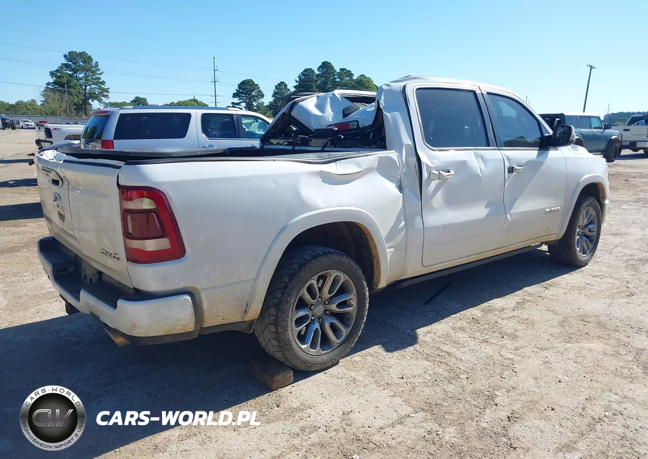 2021 Ram 1500 Laramie 4X4 5'7 Box VIN:1C6SRFJM1MN836547 - 4