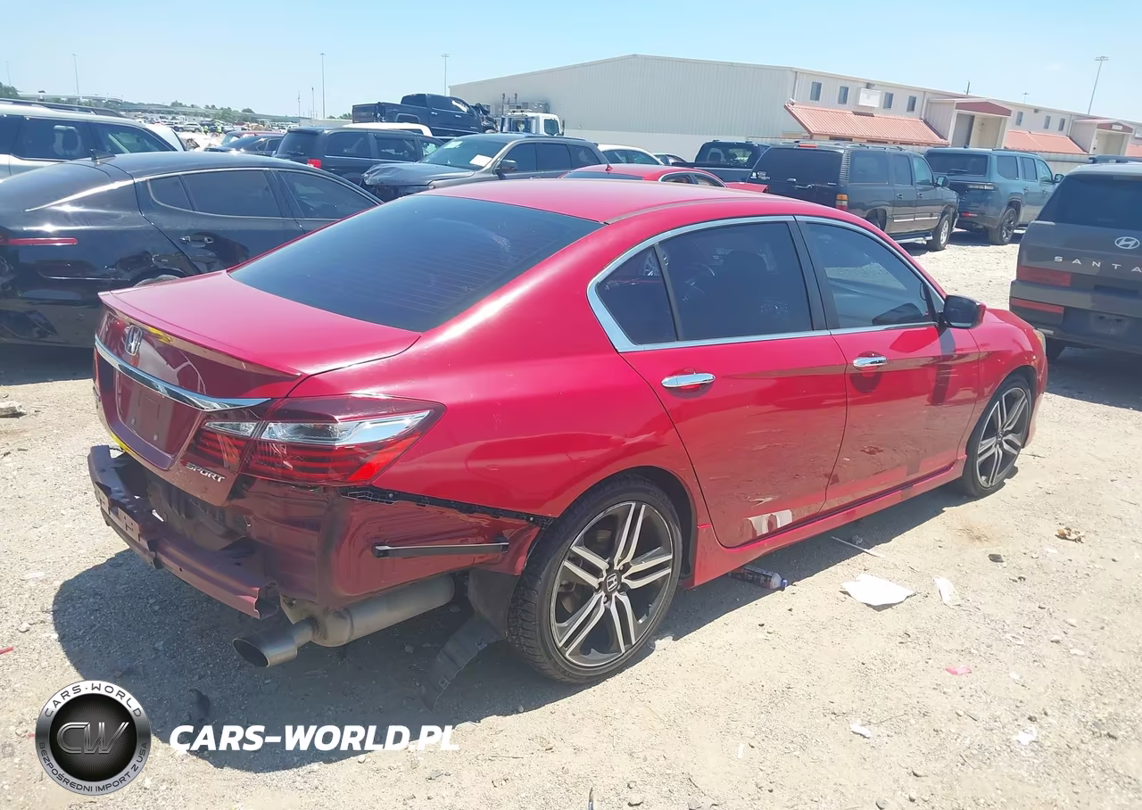 2017 Honda Accord Sport VIN:1HGCR2F51HA069353 - 4