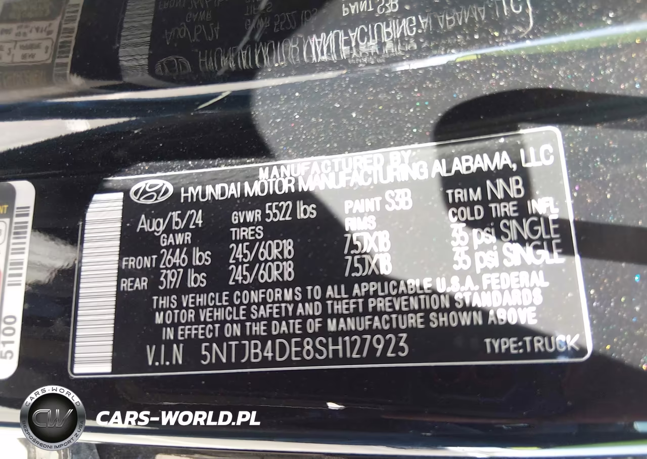 2025 Hyundai Santa Cruz Sel VIN:5NTJB4DE8SH127923 - 9