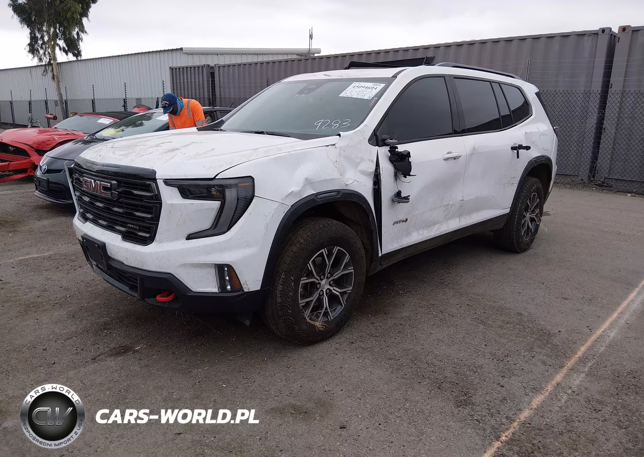 2026 GMC Acadia At4 Awd VIN:1GKENPKS6TJ229283 - 2