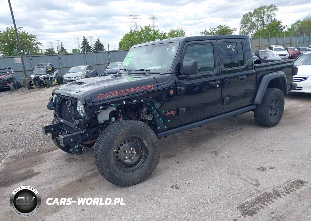 2021 Jeep Gladiator Mojave 4X4 VIN:1C6JJTEG0ML500499 - 2