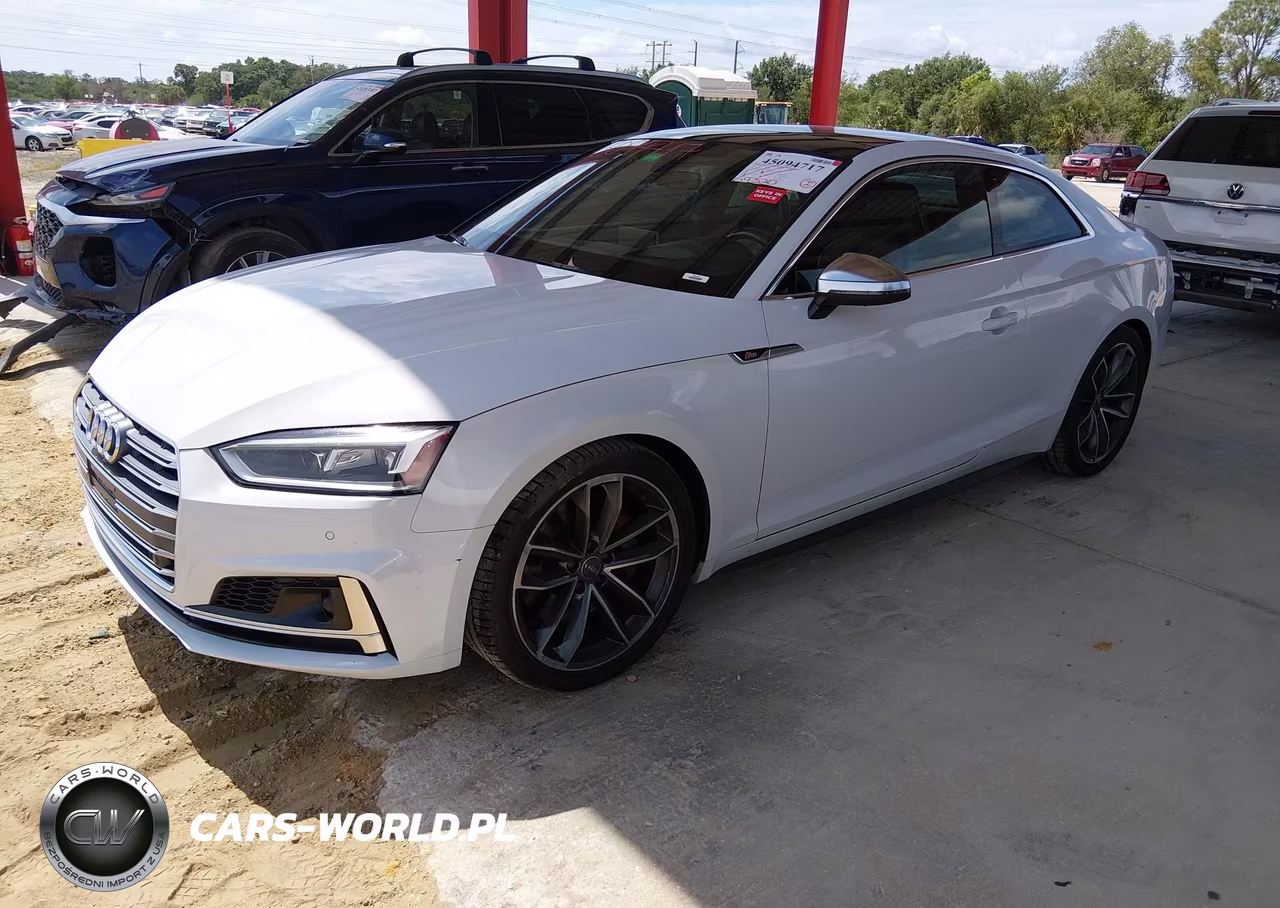 2018 Audi S5 3.0T Premium Plus VIN:WAUR4AF54JA058786 - 2